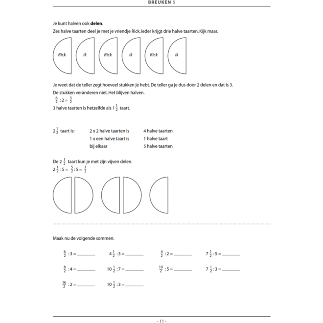 Breuken groep 5 (5 stuks)