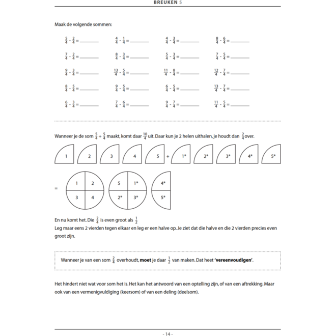 Breuken groep 5 (5 stuks)