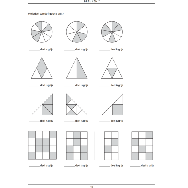 Breuken groep 7 (5 stuks)