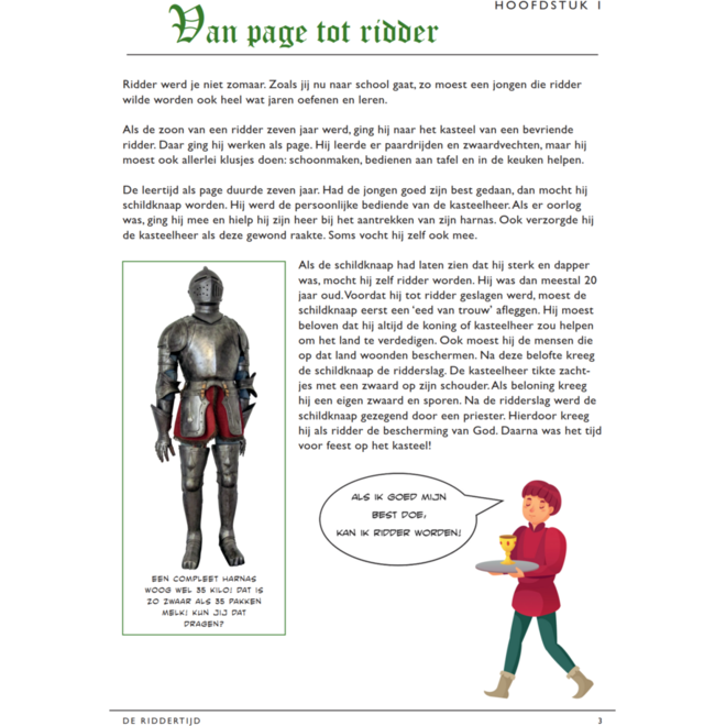 Riddertijd werkgids (5 stuks)