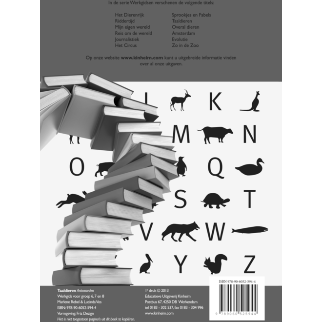 Taaldieren/dierenbundel antwoorden
