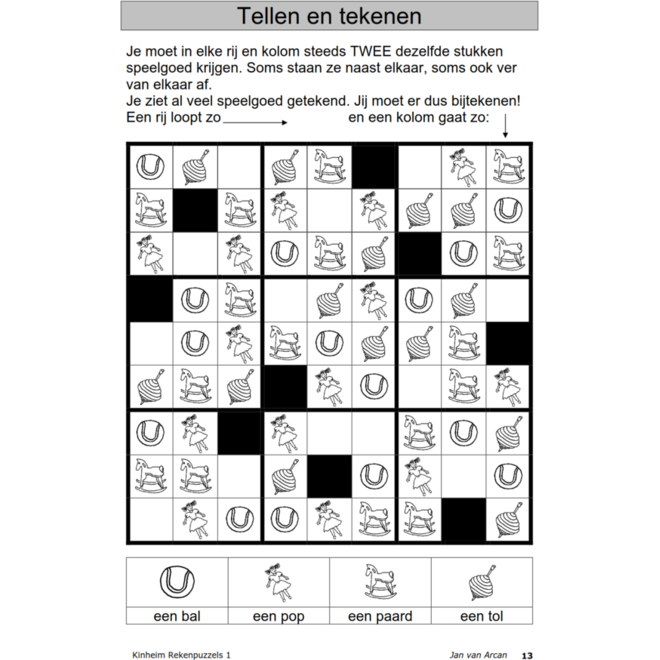Rekenpuzzels 1 (5 stuks)