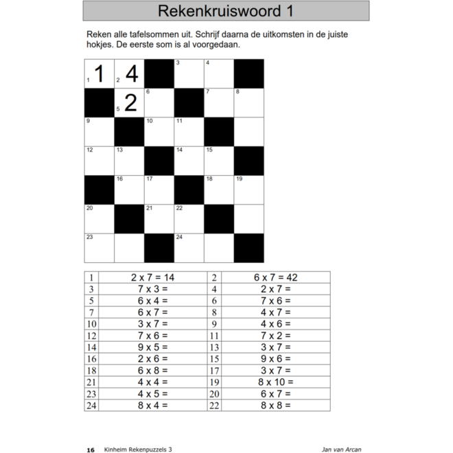 Rekenpuzzels 3 (5 stuks)