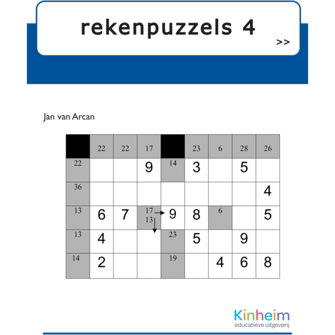 Rekenpuzzels 4 (5 stuks)