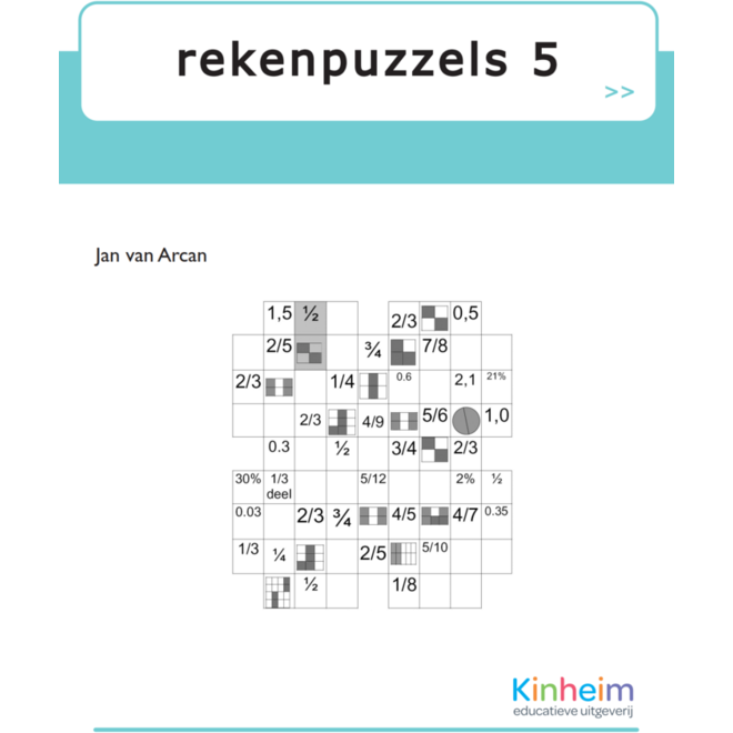 Rekenpuzzels 5 (5 stuks)