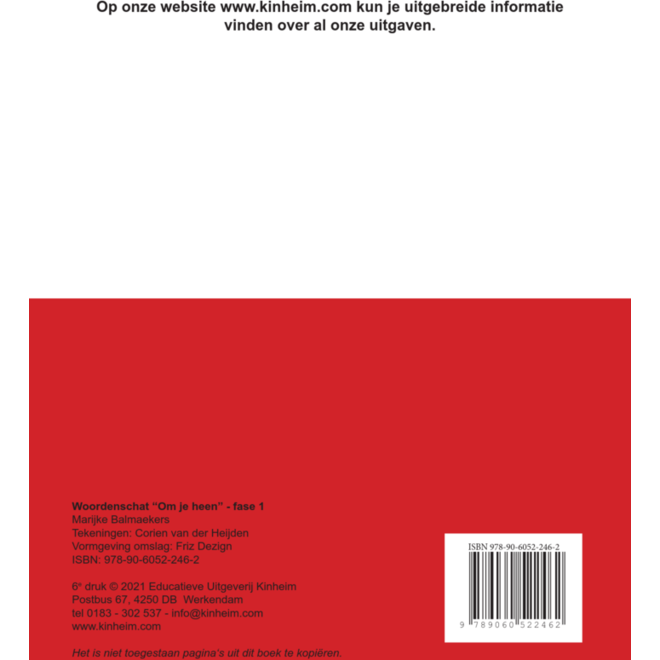 Woordenschat fase 1 (5 stuks)