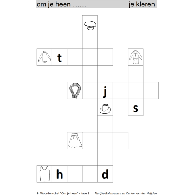 Woordenschat fase 1 (5 stuks)