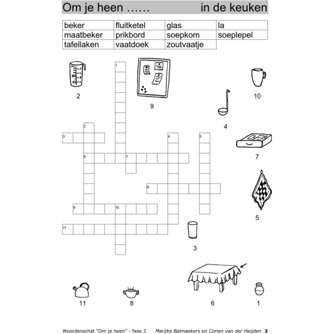 Woordenschat fase 3 (5 stuks)