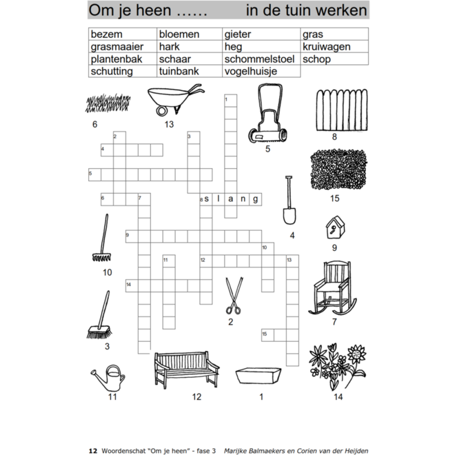 Woordenschat fase 3 (5 stuks)