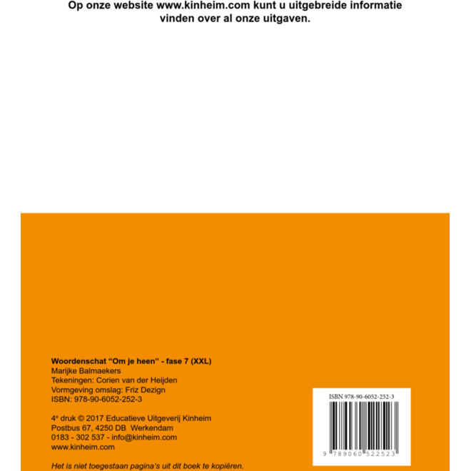 Woordenschat fase 7