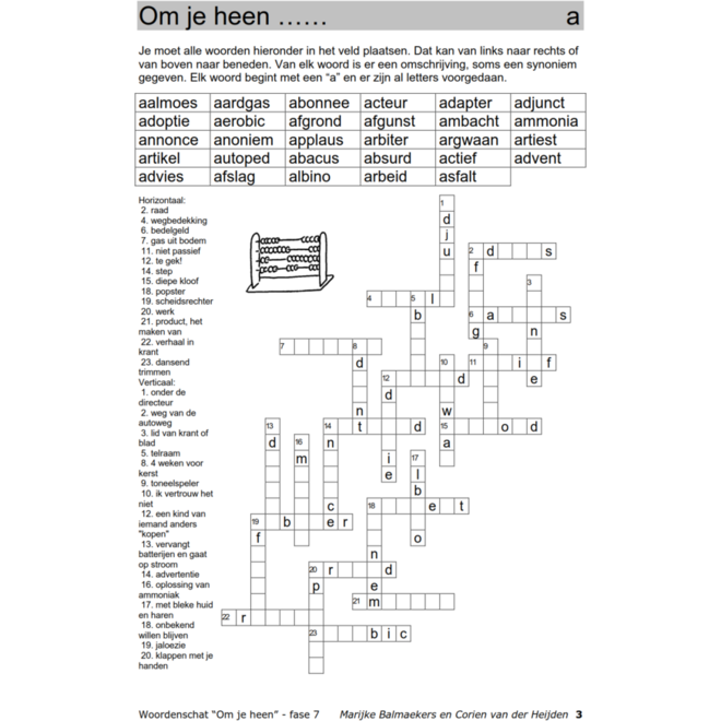 Woordenschat fase 7