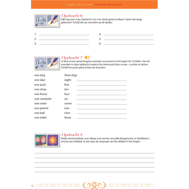 Blokboek Engels A (5 stuks)