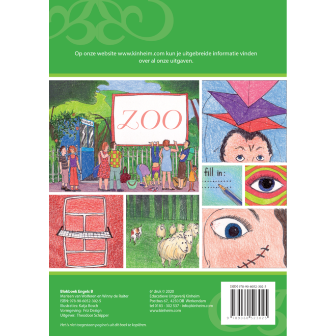 Blokboek Engels B (5 stuks)