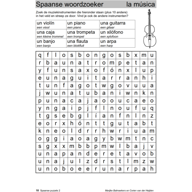 Spaanse puzzels 2 (5 stuks)