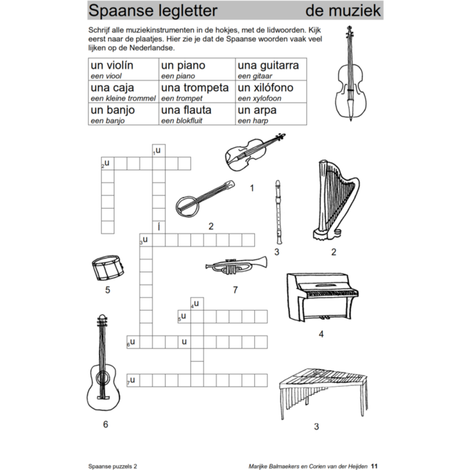 Spaanse puzzels 2 (5 stuks)