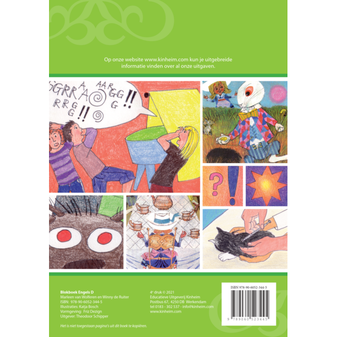 Blokboek Engels D (5 stuks)