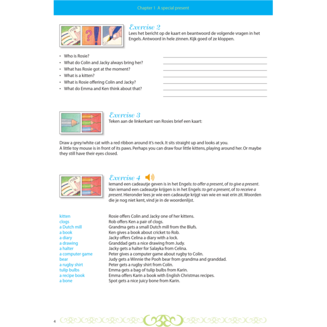 Blokboek Engels D (5 stuks)