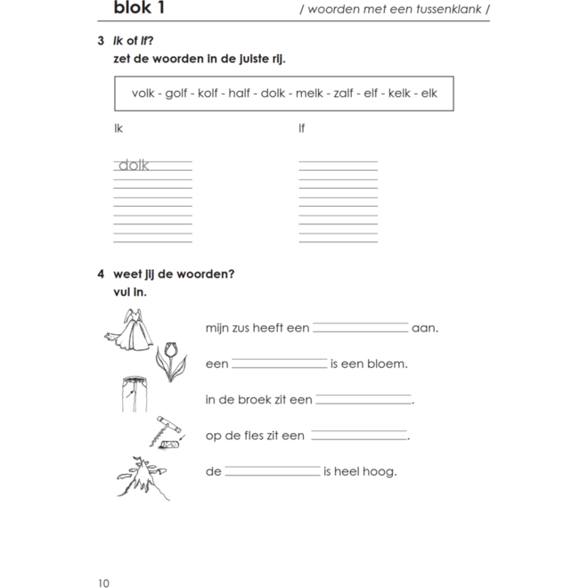 Blokboek spelkwartier A groep 3 - 4 (5 stuks)