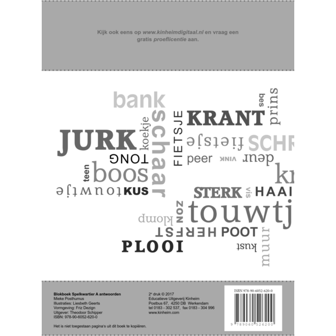 Blokboek spelkwartier A groep 3 - 4 antwoorden