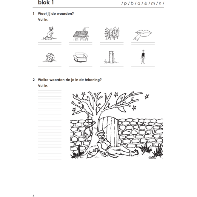 Blokboek spelkwartier B groep 4 - 5 (5 stuks)