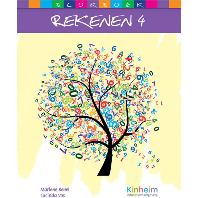Blokboek rekenen groep 4 (5 stuks)