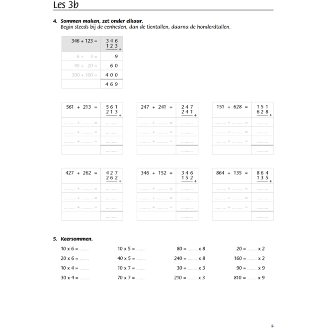 Blokboek rekenen groep 6 (5 stuks)