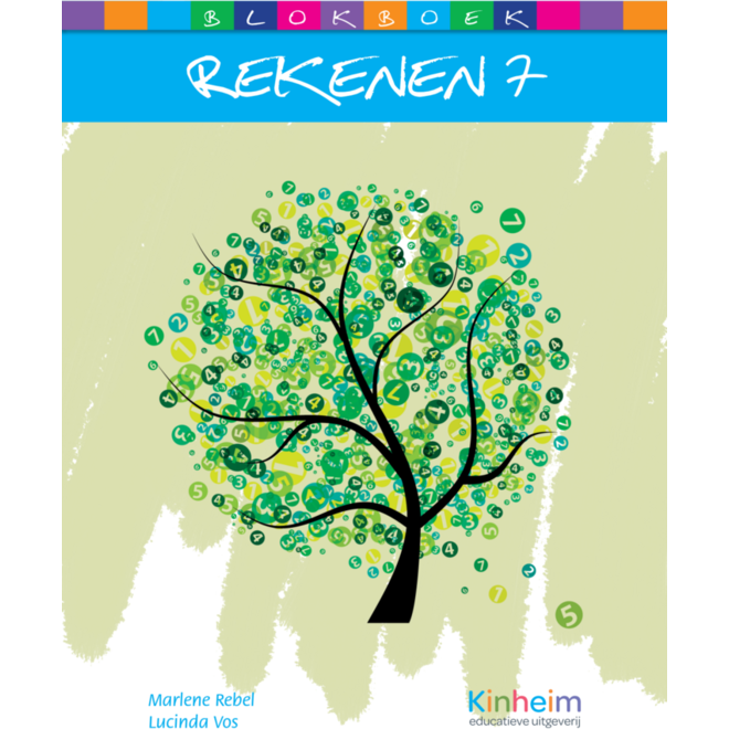 Blokboek rekenen groep 7 (5 stuks)