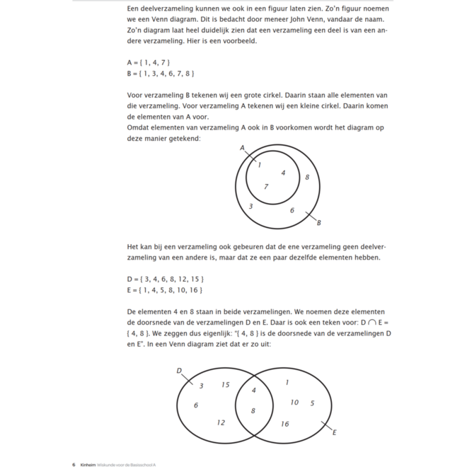 Blokboek Wiskunde voor de Basisschool A (5 stuks)