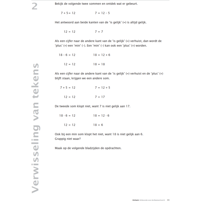Blokboek Wiskunde voor de Basisschool A (5 stuks)