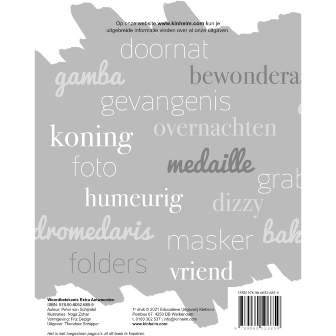 Woordbetekenis Extra Antwoorden
