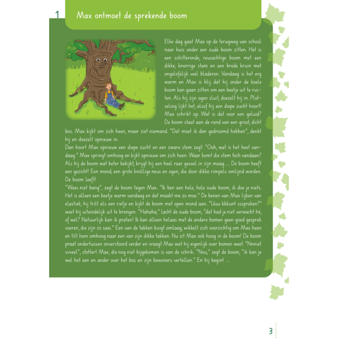 Max en de sprekende boom groep 3-5 werkboek (5 stuks)