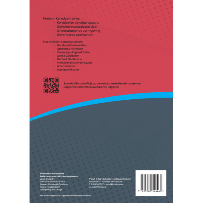 Kerndoeltrainer Redactiesommen & Contextopgaven A (5 stuks)