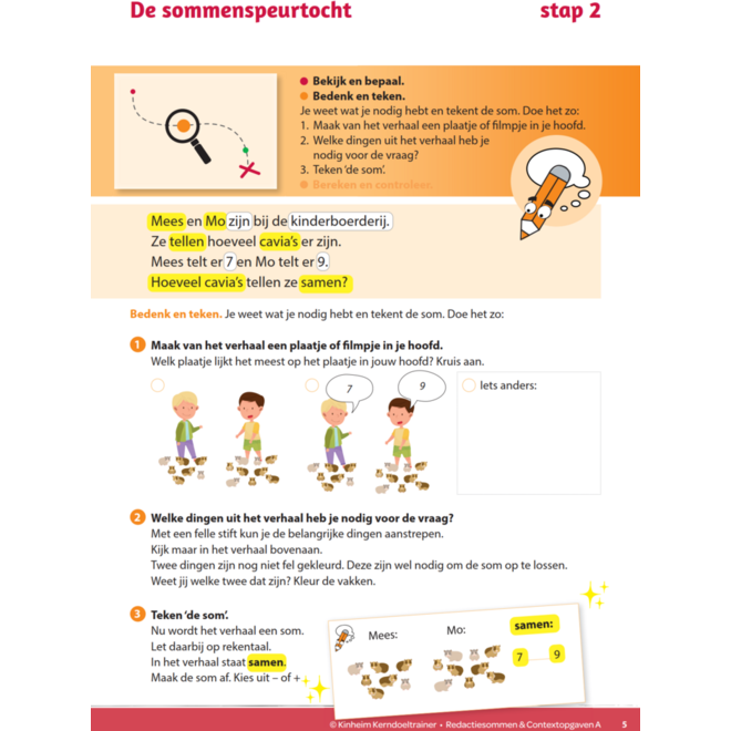 Kerndoeltrainer Redactiesommen & Contextopgaven A (5 stuks)