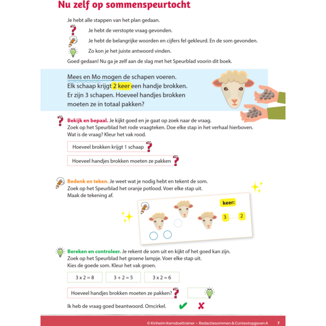 Kerndoeltrainer Redactiesommen & Contextopgaven A (5 stuks)