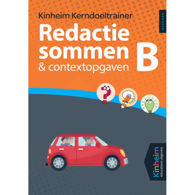 Kerndoeltrainer Redactiesommen & Contextopgaven B (5 stuks)