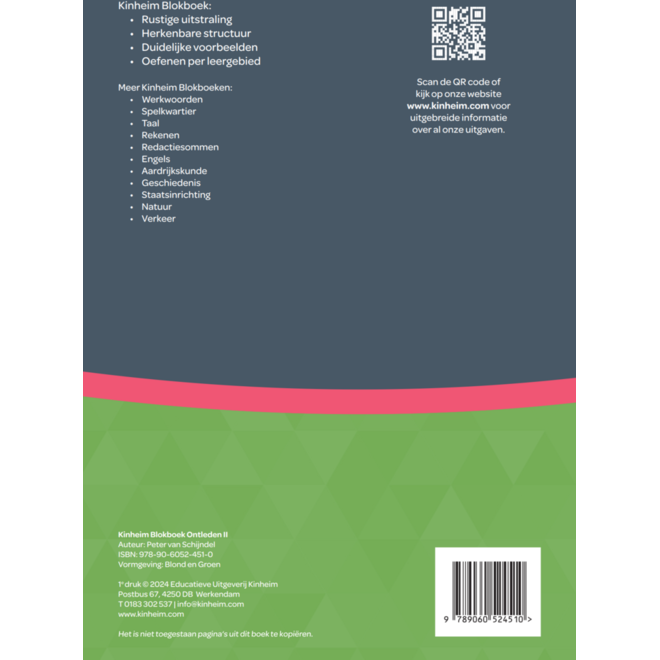 Blokboek Ontleden II (5 stuks)