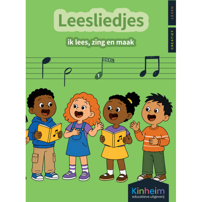 Kinheim Leesliedjes: ik lees, zing en maak deel 1 (5 stuks)