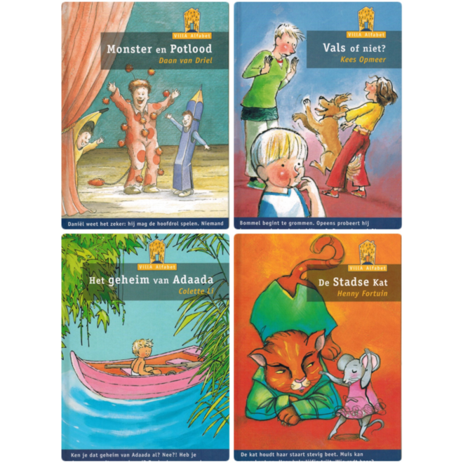 Villa alfabet oranje serie 5