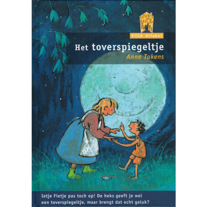 Villa alfabet oranje 6 - Tover- spiegeltje