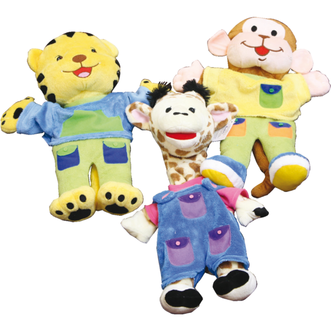 iPockets groep 1-2 handpop monkey