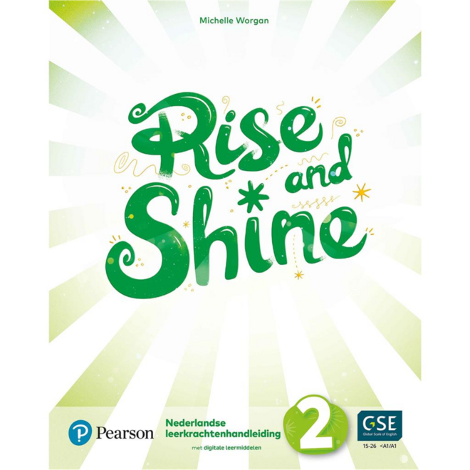 Rise and Shine Level 2 Handleiding met toegangscode voor English Portal