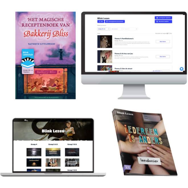 Blink Lezen Leerpakket LEERKRACHT combinatiegroep 6/7/8 - jaar 3