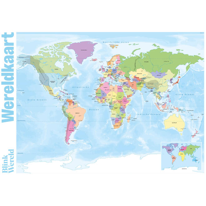 Blink Wereld wereldkaart
