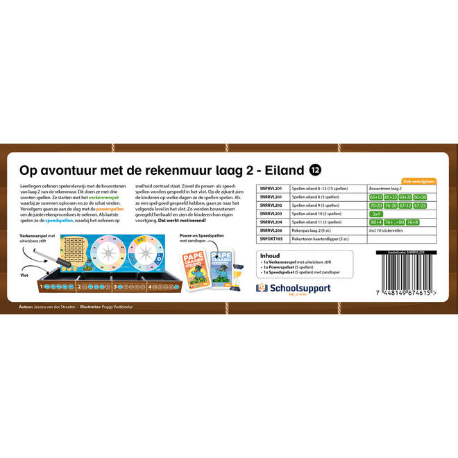 Rekenvlot laag 2 Spellen eiland 12