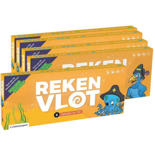 Rekenvlot laag 2 Spellen eiland 8-12