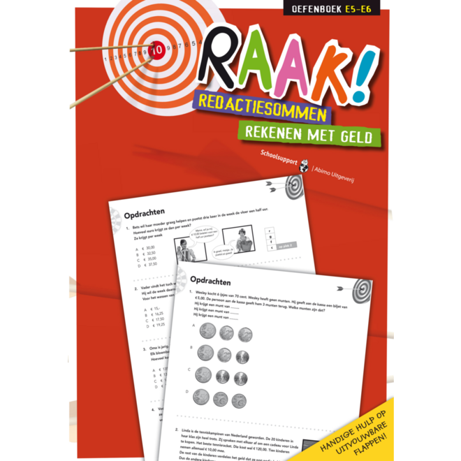 Raak! redactiesommen groep 5-6 werkboek rekenen met geld
