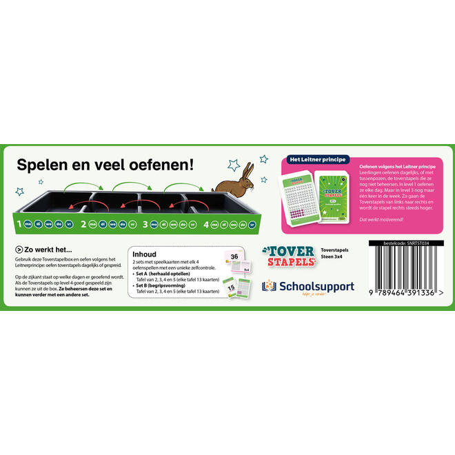 Toverstapels tafels 2 t/m 5