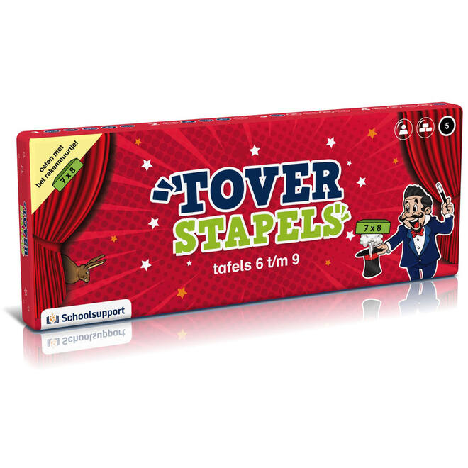 Toverstapels tafels 6 t/m 9
