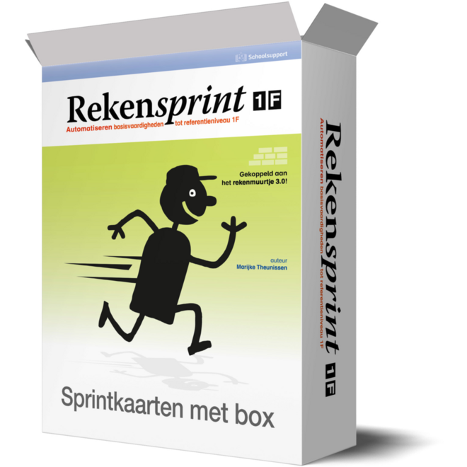 Rekensprint 1F - Sprintkaarten + Box