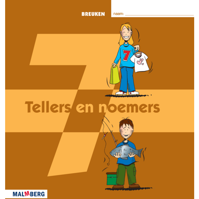 Tellers en noemers groep 7 werkboek (5 stuks)